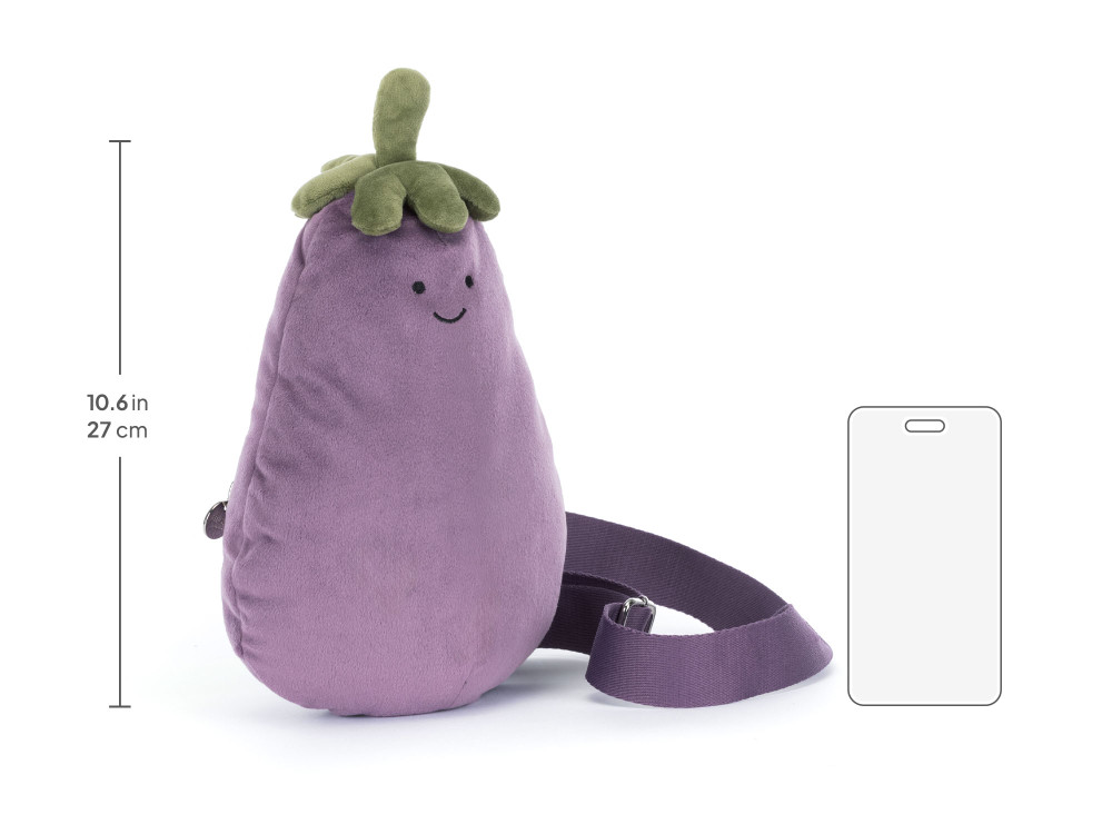 Amuseables Eggplant Bum Bag - Image 7