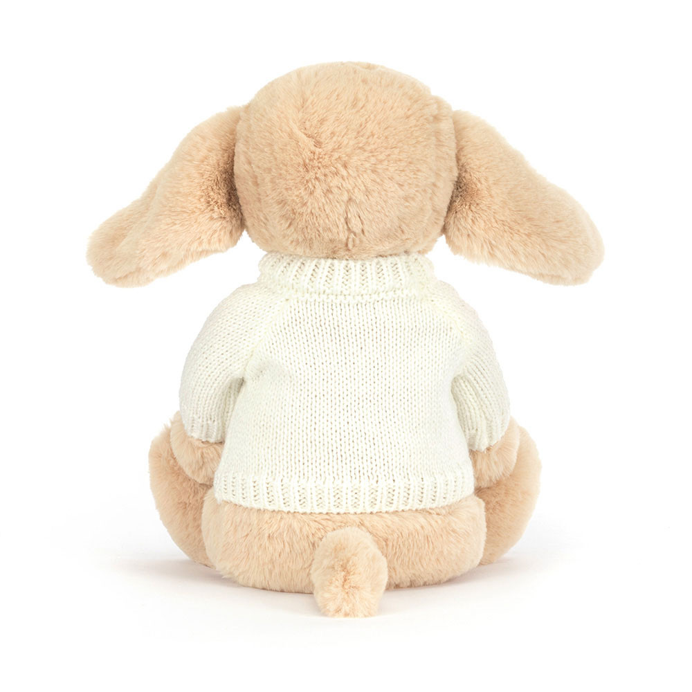 Bashful Luxe Puppy Orlando with Personalized Cream Jumper - Image 3
