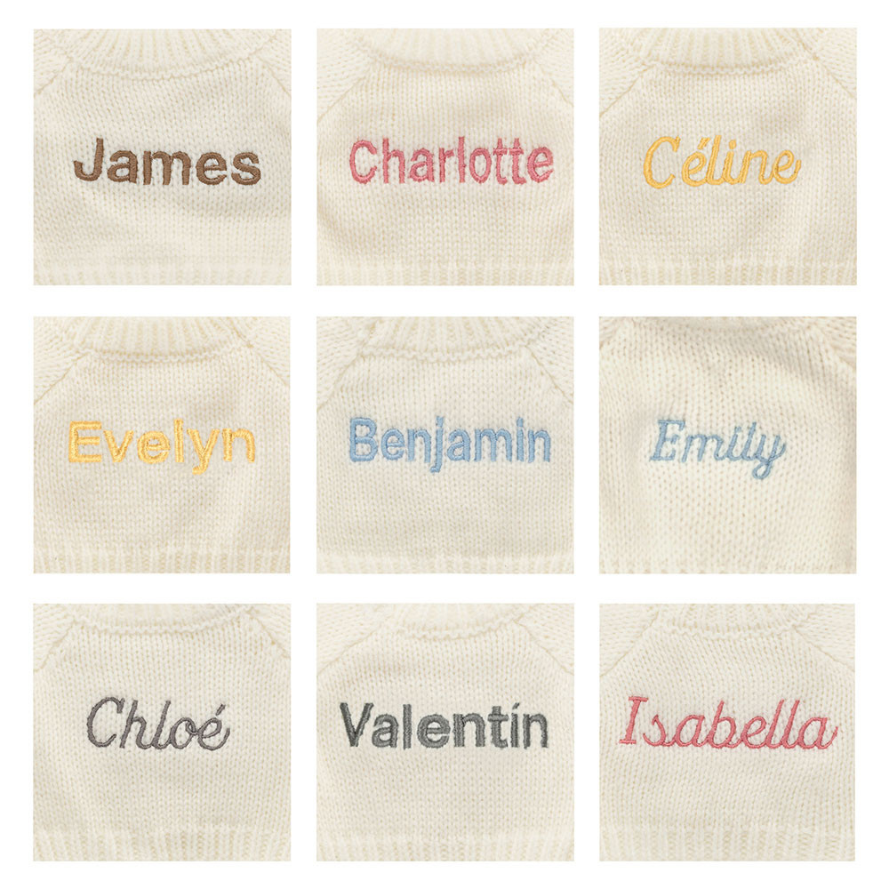 Bashful Luxe Bunny Rosa with Personalized Cream Jumper - Image 2