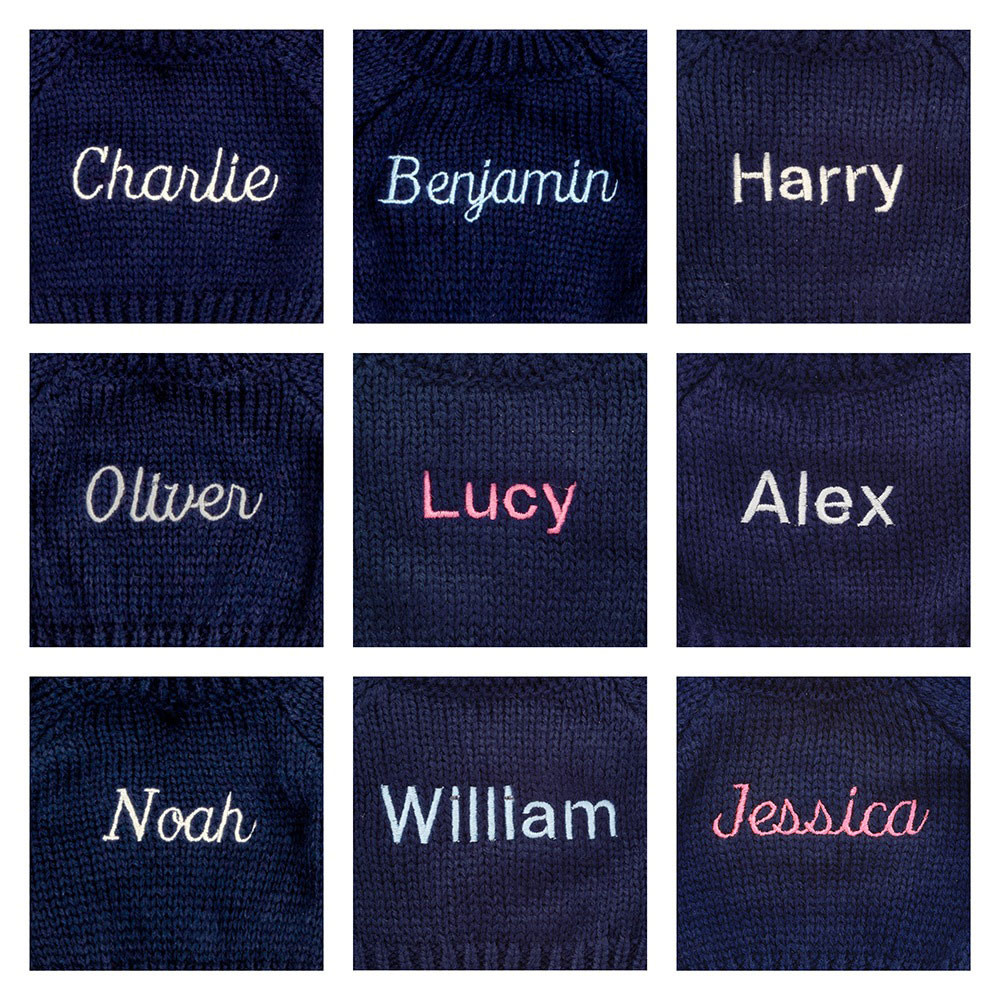 Bashful Twinkle Bunny with Personalized Navy Jumper - Image 2