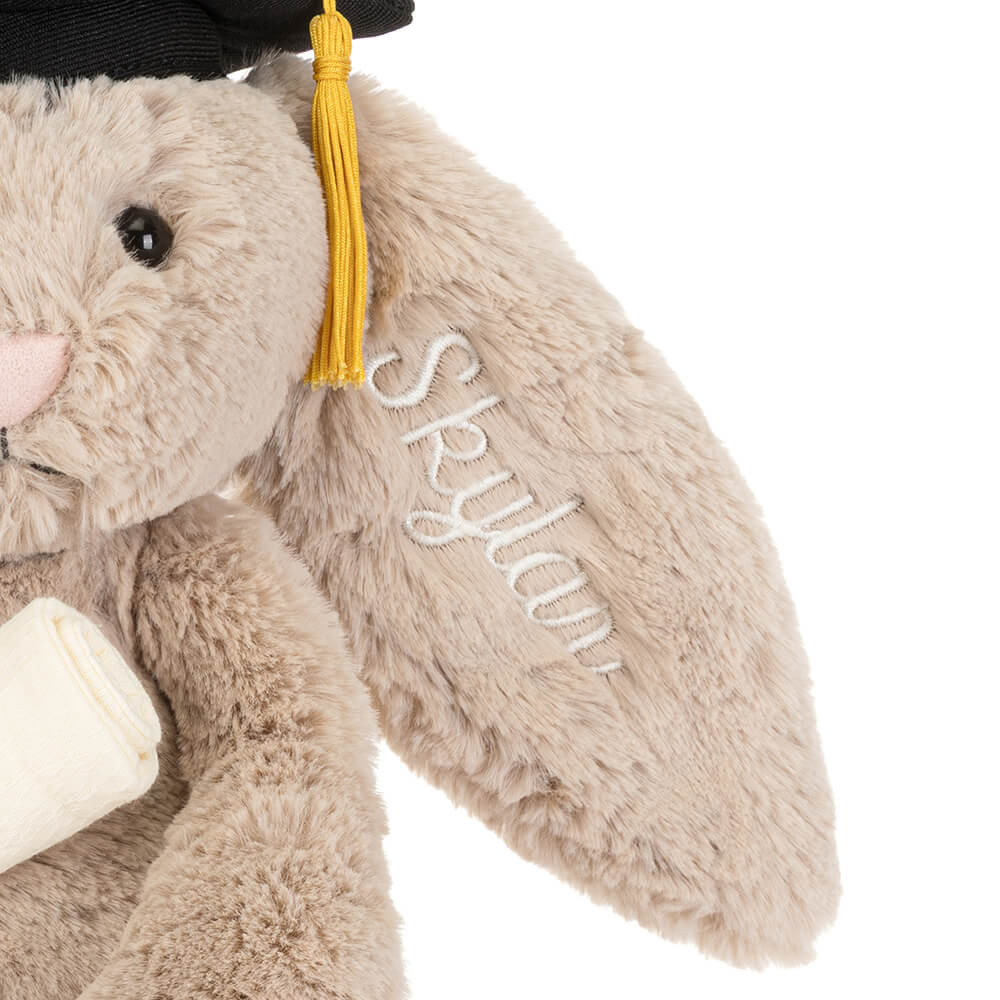 Personalized Bashful Bunny ‘Graduation’ - Image 2