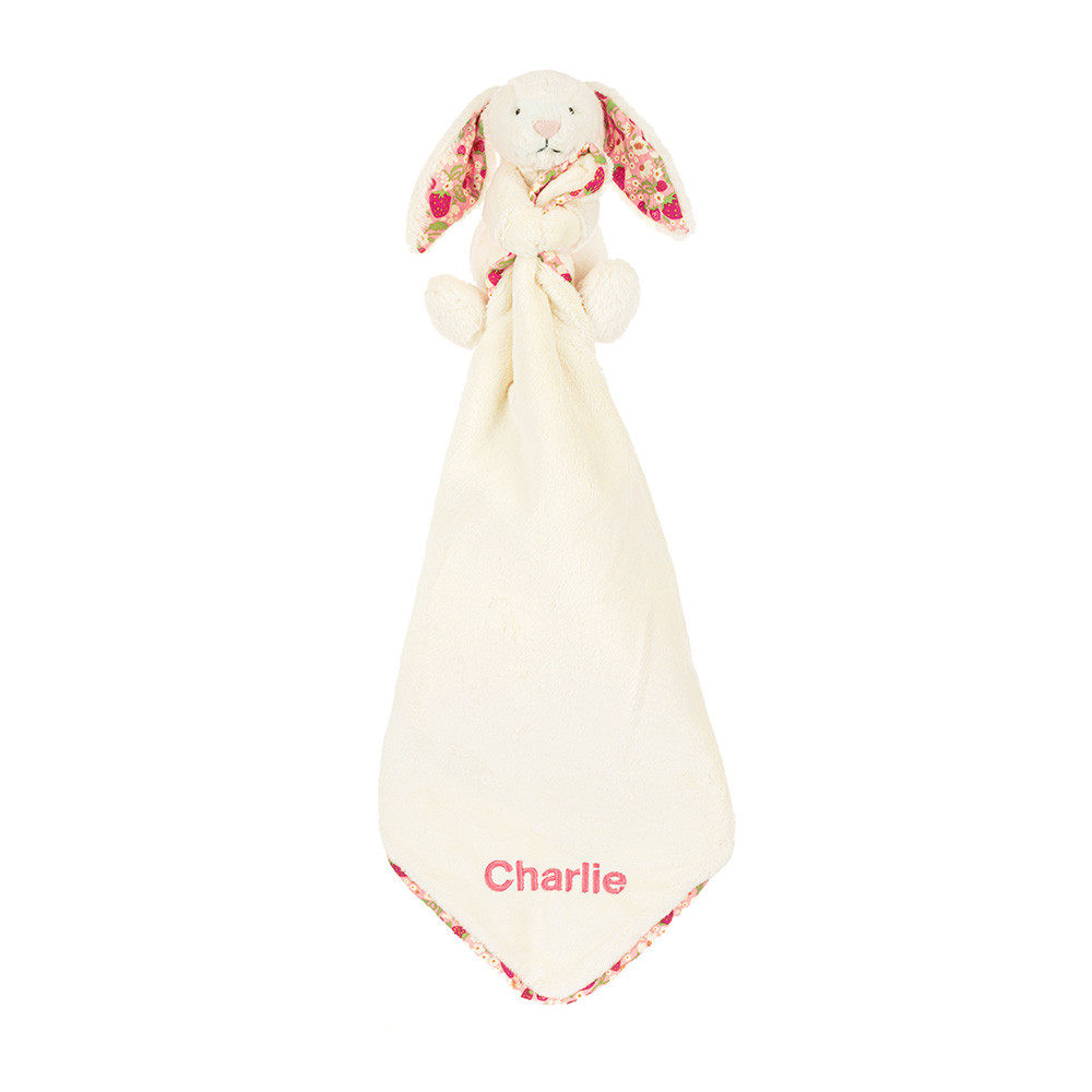 Personalized Blossom Cream Bunny 'Berry' Soother - Image 3